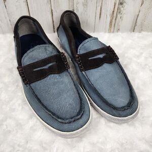 Cole Haan Pinch Weekender Loafers Blue Size 8.5